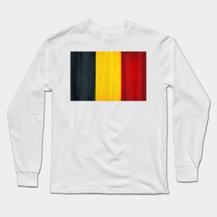 Belgium Flag Long Sleeve T-Shirt